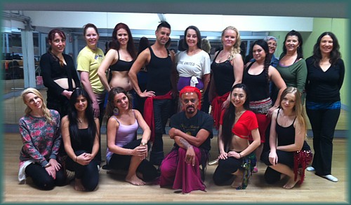 Zadiel workshop with Amina in Sf